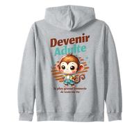 Devenir Adulte - La Plus Grosse connerie de Toute ma Vie Sweat à Capuche