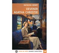 Devenir agatha christie Grands caractères, édition accessible pour les malvoyants - Natacha Henry - Voir De Pres - broché - Roman