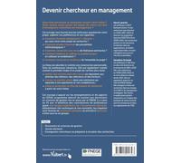 Devenir chercheur en management: De la thèse au premier poste