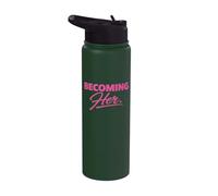 Devenir elle. Stainless Steel Insulated Water Bottle