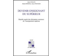 Devenir enseignant du supérieur : Enquête auprès des allocataires moniteurs de l'enseignement supérieur