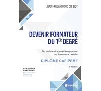 Devenir formateur du 1er degré