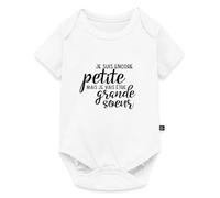 Devenir Grande Sœur Annonce Grossesse Body Manches Courtes Bébé Bio