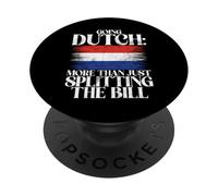 Devenir néerlandais plus que simplement diviser la facture néerlandaise PopSockets PopGrip Adhésif