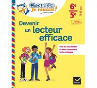 Devenir un lecteur efficace 6e, 5e - Chouette, Je réussis !: cahier de soutien en français (collège)