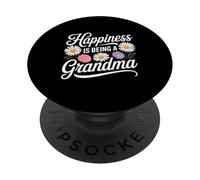 Devenir Une Grand-mère Pride Daisy Art PopSockets PopGrip Adhésif