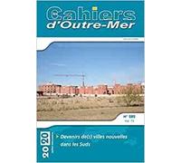 Devenirs De(S) Villes Nouvelles Dans Les Suds