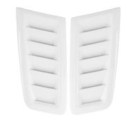 D'évent Capot Compatible Avec Ford Pour Focus RS MK2 2 Pièces Aérations Capot Moteur Accessoires Extérieurs Voiture Modification Remplacement