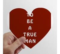 devenu homme adore l'avenir les autocollants d'ordinateur ou de bagage avec la forme de "cÅ“ur"