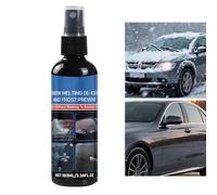 Déverglaçant pour Pare-brise de Voiture, Déverglacent Rapide 100ml pour Élimination Neige, Spray De Déglacage Et D'Antibrouillard Pour Pare-Brise, pour Conduite Hivernale Sécure et Entretien Camion SU