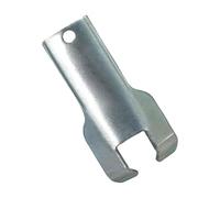 Déverrouillage de la station, ouvre-boîte, clé d'appâts, acier inoxydable, finition à la rouille, poignée ergonomique, taille compacte, design portable avec trou de longe pour la maison, hôtel, extéri