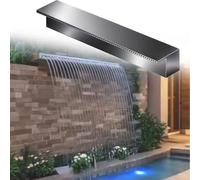 Déversoir encastrable pour Jardin et terrasse - Accessoire Professionnel pour Fontaine de Piscine avec Jet réglable pour des Jeux d'eau spectaculaires.