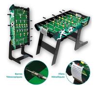 Devessport Foldable Table Football Table Noir