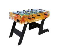Devessport Babyfoot pliable sur roulettes - 121 x 61 x 81 cm - PL0292