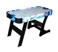 DEVESSPORT Table Air Hockey Sidney Pliable. Design Moderne. Roulettes, Rangement Facile. Familial. Dès 8 Ans