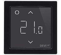 Thermostat Devireg Smart pour plancher chauffant - Noir Noir