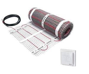 DEVI Devimat DTIF150 Set de lit fin avec Devireg SMART (Blanc) chauffage au sol WLAN