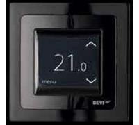 DEVI DEVIreg Touch - Thermostat de Chauffage au Sol avec écran Tactile, Noir