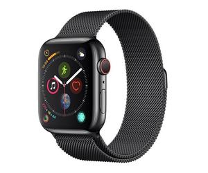 Devia 325052BK MILANESE LOOP 40MM SBLK Bande Noir Acier inoxydable