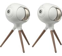 Devialet Phantom Ultimate 108 dB Light Pearl (la paire) + Treepod Phantom Ultimate 108 dB (la paire) - Enceintes connectées