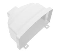 Déviateur D’eau de Pluie PVC Courbé pour Gouttière, Villa | Blanc Décoratif, Drainage et Anti Stagnation, pour Système de Collecte des Eaux Pluviales