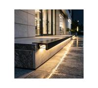 Déviateur d'égouttement LED en alu noir pour patios extérieurs | Ruissellement pluie, résist. intemp., aspect attrayant, assembl. rapide, large applic(25mm Straight/0.98in,3pcs)