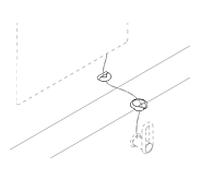 déviation de câble Hewi 6855999 en polyamide mat, blanc pur