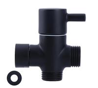 Déviation de douche flexible à 3 voies simple et efficace G1/2" - Interrupteur pratique