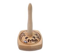 Dévidoir à Laine,Support Tournant en Bois avec Base Antidérapante - Porte-Laine Portable | Idéal pour Débutants et Adultes - Tricot Broderie Maison