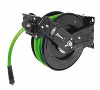 Dévidoir compresseur automatique tuyau à air 15m pro diam. 9,2x15mm