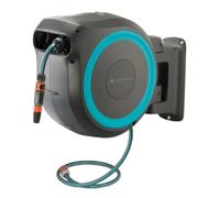 Dévidoir automatique mural RollUp L GARDENA - Longueur 30m - Ø13mm - Kit complet - Garantie 5 ans