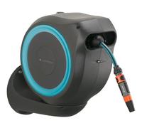Dévidoir automatique mural RollUp S 15 m - GARDENA (Bleu turquoise)