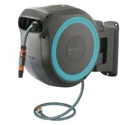 Dévidoir automatique mural RollUp XL 35 m 18630-20 - Kit enrouleur prêt à l'emploi avec tuyau d'arrosage 35 m, tuyau de raccordement, lance de nettoyage et accessoires