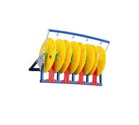 Dévidoir De Bobines Câble For L'industrie Électrique Et Le Commerce Détail, Distributeur Fils/câbles Robuste À 4 Tiges Avec Roue, Solide Stable