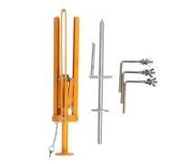 Dévidoir de fil de clôture Mtlavishness Jenny, distributeur robuste et réglable avec dispositif anti-survitesse, idéal pour les systèmes de clôture haute tension, compatible avec