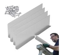 Dévidoir de Pluie de Toit, Protection Anti-débordement de gouttière, Protection Anti-éclaboussures d'eau de Pluie, déflecteur de Pluie pour gouttières Plates, toits et