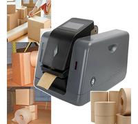 Dévidoir de ruban adhésif activé par l'eau, distributeur électrique de ruban adhésif kraft, largeur réglable de 1,18 à 3,93 pouces, avec 10 rouleaux de ruban, pour l'expédition, les écoles, les rest
