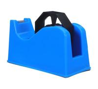 Dévidoir de Ruban Adhésif de Bureau, Compatible 1 et 3 Pouces, bleu | Base Lestée Antidérapante, Lame Verticale Détachable, pour Rubans de Masquage et Transfert Thermique