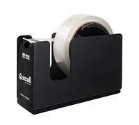 Dévidoir de ruban adhésif de bureau Excell Dualcore (noyau 25/75 mm) avec base en métal robuste, pour emballage de bureau, de magasin et d'entrepôt