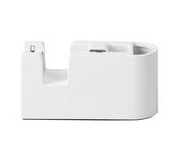 Dévidoir de ruban adhésif de sécurité, lame cachée, couleur, papeterie de bureau, coupe-papier, fournitures scolaires Utilisation Pratique(White)