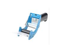 Dévidoir de ruban adhésif industriel, compatible avec les rubans de 5 cm de large, standard ou épais, fermeture de cartons facile grâce à ses