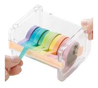 Dévidoir de ruban adhésif pour rouleau de papier peint - Organisateur de bureau - Accessoire de bureau - Sûr à utiliser - Grande papeterie durable pour la maison, les travaux manuels, la salle de