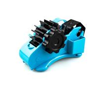 Dévidoir de ruban thermique multi-rouleaux : distributeur semi-automatique de ruban adhésif de sublimation pour ruban de transfert de chaleur avec noyau de 2,5 cm et 7,6 cm. Distributeur de ruban