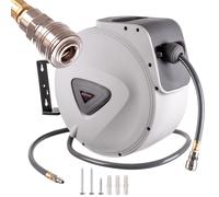 Dévidoir de tuyau à air comprimé 15m 9,5mm Automatique Enrouleur pneumatique