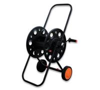 Dévidoir de tuyau d'arrosage en métal 100 m