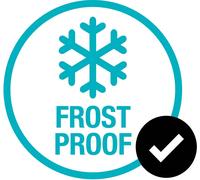 GARDENA AquaRoll M Easy Metall Set 18547-20 13 mm 1/2 pouces 25 m argent Enrouleur de tuyau darrosage sur roues