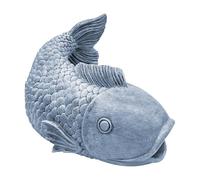 Dévidoir d'eau de pluie - Extension de gouttière en forme de poisson - Sculpture dynamique - Bloc d'extension pour arrosage pelouse, jardin, cour, terrasse et extérieur