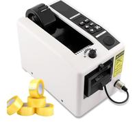 Dévidoir électrique automatique pour ruban adhésif de 7 à 50 mm de largeur - Parfait pour la maison, le bureau, les entrepôts, les ateliers - Machine de découpe de ruban idéale pour l'emballage et