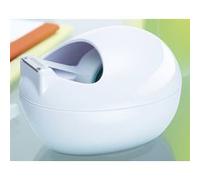 Scotch Dévidoir Design Karim Rashid blanc – rechargeable, avec 1 rouleau Magic 19 mm x 7,5 m