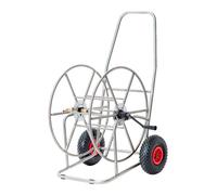 Dévidoir inox pour tuyau d'eau 110 m 3/4'' MW Tools